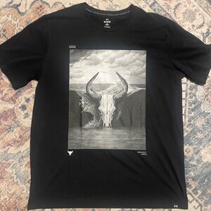 Under Armour Black Bull Graphic Tee NWOT